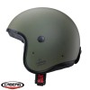 Casca open face pentru scuter - motocicleta (jet) Caberg model Freeride X 29 verde military mat (fibra de sticla) XS (53/54cm)