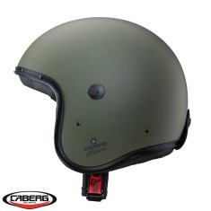 Casca open face pentru scuter - motocicleta (jet) Caberg model Freeride X 29 verde military mat (fibra de sticla) L (59/60cm)