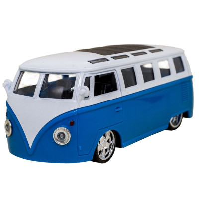 Mini autobuz Die Cast, scara 1:36, sunete si lumini foto