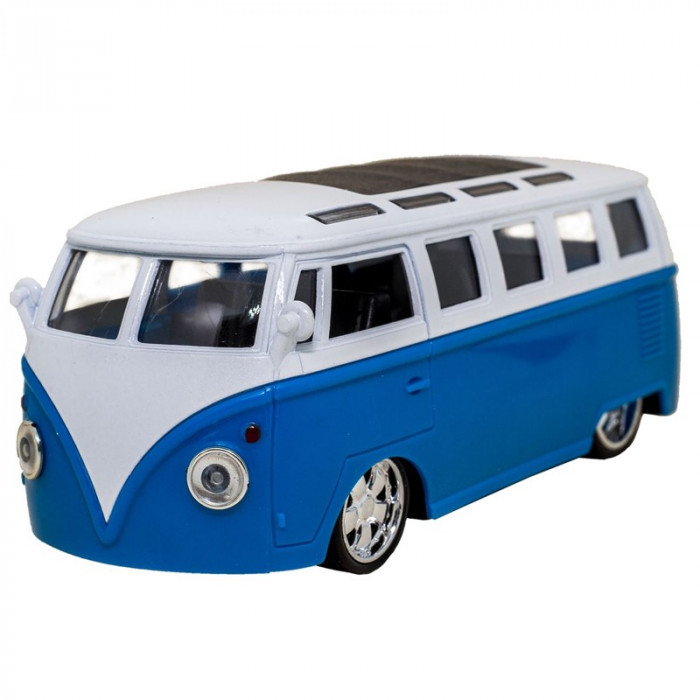 Mini autobuz Die Cast, scara 1:36, sunete si lumini