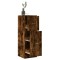 Gossi dulap de farmacie stejar fumuriu, 40x41x118 cm, lemn prelucrat