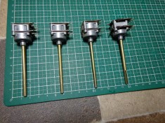 Potentiometru logaritmic vintage Ruwido /set 4 bucati