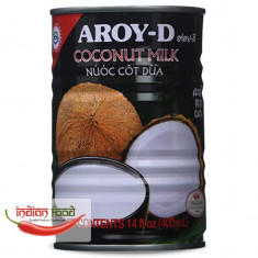 Aroy-D Canned Coconut Milk (Lapte de Cocos) 400ml