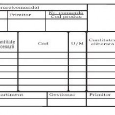 Bon Consum Colectiv, Format 1/2 A4, 100 Coli/carnet