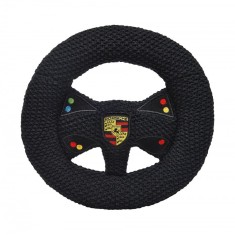 Jucarie Volan Tricotat Oe Porsche Motorsport Negru / Rosu WAP0409010K foto