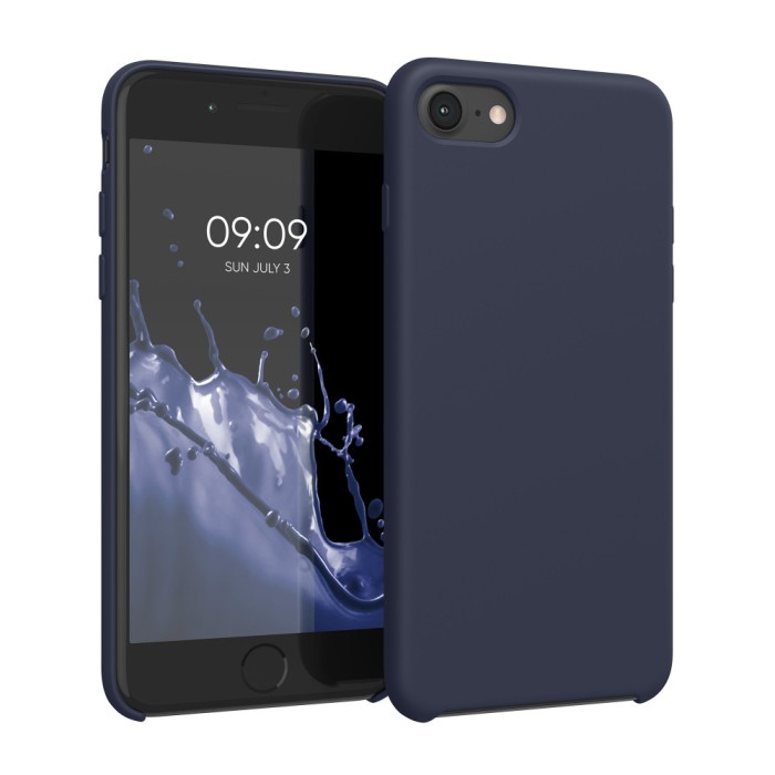 Husa pentru Apple iPhone 8 / iPhone 7 / iPhone SE 2, Silicon, Albastru, 40225.53