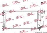 Radiator Fiat Idea 04-11, Punto 03-, motor: 1.2, 580x322x23, SRLine, Aluminiu/ Plastic etansat mecanic, 51724183