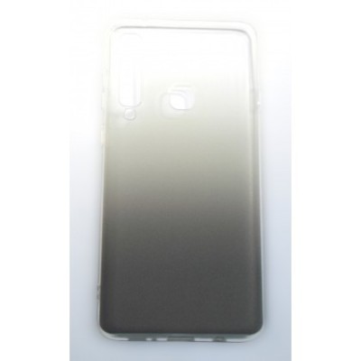 Husa Silicon Ultra Slim, Samsung A950 Galaxy A9 2018, Transparent / Fumuriu Blister foto