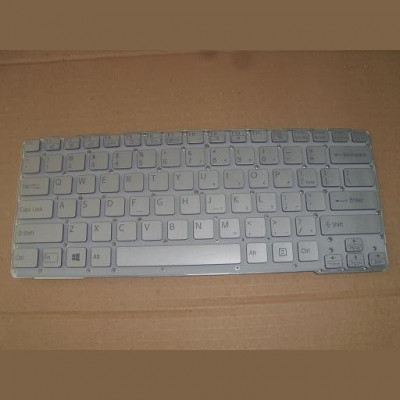 Tastatura laptop noua SONY SVE14A Silver (For backlit version,without frame) foto