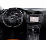 Folie Mata Volkswagen Tiguan 2016-2022, Duragon, protectie Display Navigatie, din silicon