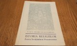 Istoria Religiilor Manual Seminarii Teologice - Alexandru Stan, Remus Rus - Editura Institutului Biblic, 1991, 346 pagini
