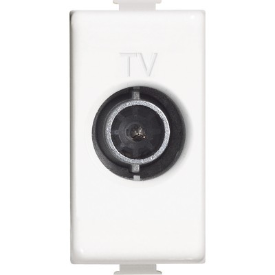 Priza TV de capat 1M Matix Bticino alb AM5202D foto