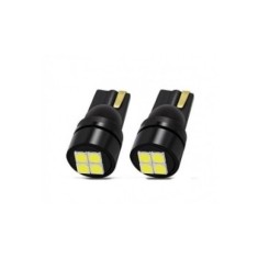 Bec LED T10 4LED 3030 4W 12V CANBUS, lumina alba 380 lm Cod: JSUN17 Automotive TrustedCars