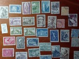 FINLANDA-(1950-7)-''lot de >30 timbre dif.'' stampilat'' -Vezi-Scan