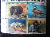 ONU Viena-Fauna-serie completa-nestampilate
