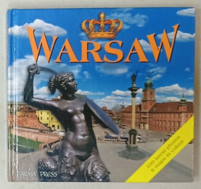 WARSAW , 100 LATEST PHOTOS , 6 MAPS IN COLOUR , 1998 foto