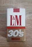 RAR : Pachet PLIN cu 30 de tigari LM anii 1980, MADE IN USA