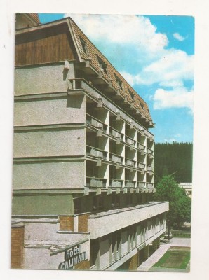 RF47 -Carte Postala- Vatra Dornei, Hotel Calimani, circulata 1984 foto