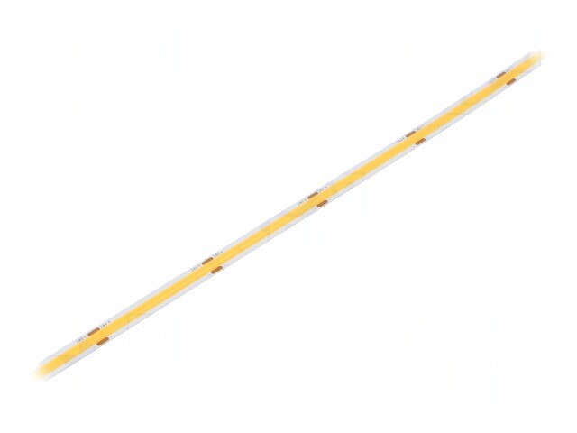 Banda LED COB Alb Cald 24V 8mm 8W/m IP20