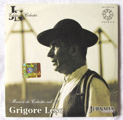 CD - Grigore Leșe - Muzica de colectie Vol. 46. JURNALUL NATIONAL foto