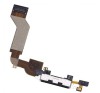 Flex Incarcare iPhone 4S Negru, Mufa Dock Conector, Banda Flex Telefon, Piese Schimb