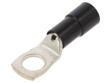 V&acirc;rf Inelar Tubular M12 13mm 35mm2 Crimpat Negru