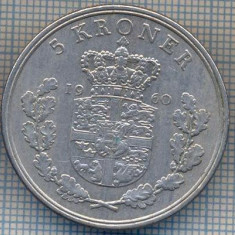 AX 1449 MONEDA- DANEMARKA - 5 KRONER -ANUL 1960 -STAREA CARE SE VEDE