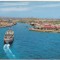 bnk cp Antilele Olandeze - Vapor intrand in portul Willemstad - uzata