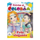 Fete elegante. Privim si coloram