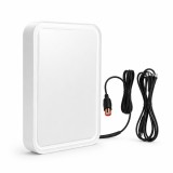 Antenă TV Digitală de Interior cu Amplificator și Cablu, Alb