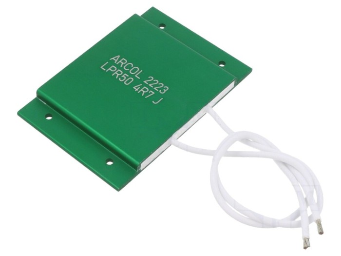 Rezistor putere 4,7&Omega; 50W lipit