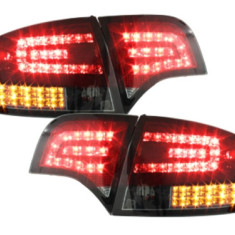 Stopuri LED AUDI A4 B7 Sedan 04-08 LED BLINKER Rosu/Fumuriu Performance AutoTuning