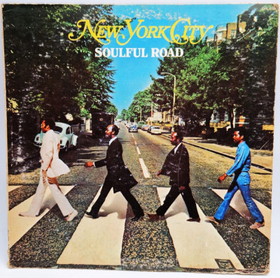 lp New York City &amp;lrm;&amp;ndash; Soulful Road 1974 VG / VG _ Chelsea SUA Rhythm &amp;amp; Blues foto