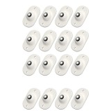 Set 16 roti autoadezive universale, flippy, pentru mutat mobila, rotire 360 de grade, usor de montat, abs, 4.5x2.8x1.4 cm, alb