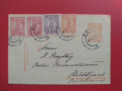 1924 - CARTE POSTALA CIRCULATA IN GERMANIA foto