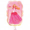 Balon folie figurina Barbie - 41x64cm, Amscan 12979