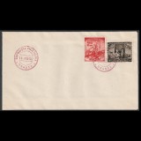 Plic Expozitie Filatelica Oradea 1952 cu LP331