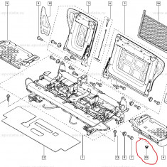 Clips perna Scaun Renault Modus , original 7701059457 pt bancheta spate Kft Auto