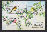 JERSY 2012 FAUNA PASARI MI. BL.102 MNH, Nestampilat