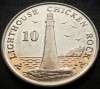 Moneda exotica 10 PENCE - ISLE OF MAN, anul 2014 * cod 4984, Europa