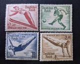 Germania Reich-ul German 1936 Jocurile Olimpice de Vară și Iarnă Discipline Sportive 4v Lot Neștampilat - A0040