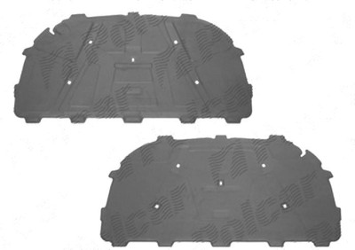 Capitonaj izolatie capota motor Audi A4/S4 (B8), 11.2007-10.2011, fata, Material amortizare zgomot foto