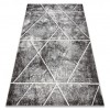Covor MATEO 8031/644 Modern, geometric, triunghiuri - structural gri, 240x330 cm