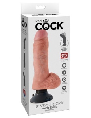 Vibrator 8 &amp;quot;cocos vibrant cu bile de lumina foto