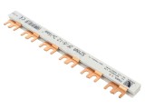 Bară colectoare 16mm2 Poli: 2 Unom: 400V tip pieptene L: 210mm