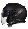 Casca open face pentru scuter - motocicleta MT Thunder III SV Jet A1 negru mat (ochelari soare integrati) &ndash; tip MT-V-19 XS (53/54cm)