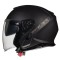 Casca open face pentru scuter - motocicleta MT Thunder III SV Jet A1 negru mat (ochelari soare integrati) &ndash; tip MT-V-19 XS (53/54cm)