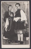 Fotografie tip Carte Postala Romania - Aromani in costum popular, Circulata