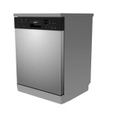 Mașină de spălat vase HOMEFORT HMGS0640S, independentă, 12 seturi, 11 L, 7 programe, 47 dB, E, Tac&acirc;muri inferioare, 60 cm, Afișaj digital, Fără deschi