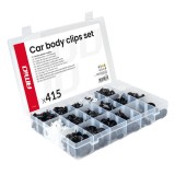 Set de cleme și știfturi auto, mari, 415 buc. AMIO-04738